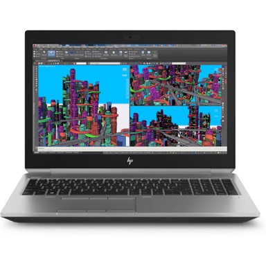 HP Laptop ZBook 15 G5 / Intel Core i7, 15.6", 1920 × 1080, 32 GB RAM, 256 GB SSD, NVIDIA Quadro P2000, obnovljeno